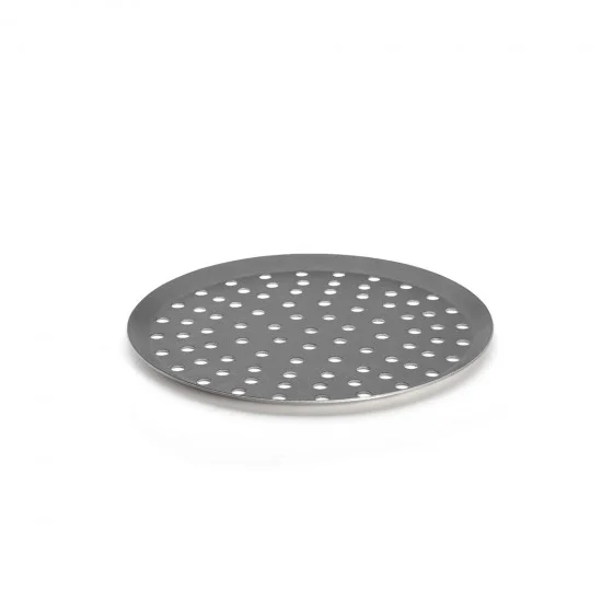 Plaque de cuisson ronde perforée antiadhésive CHOC Ø28cm