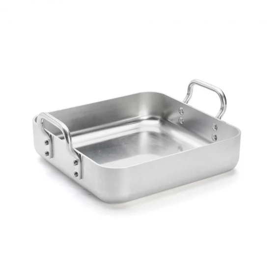Plat à rôtir en aluminium 30x30x6,5cm