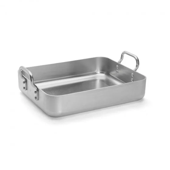 Plat à rôtir en aluminium 40x32x8cm