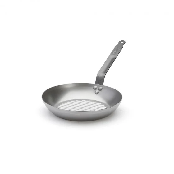 Poêle Grill en acier CARBONE PLUS Ø26cm
