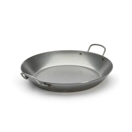 Poêle à paëlla en acier CARBONE PLUS Ø40cm