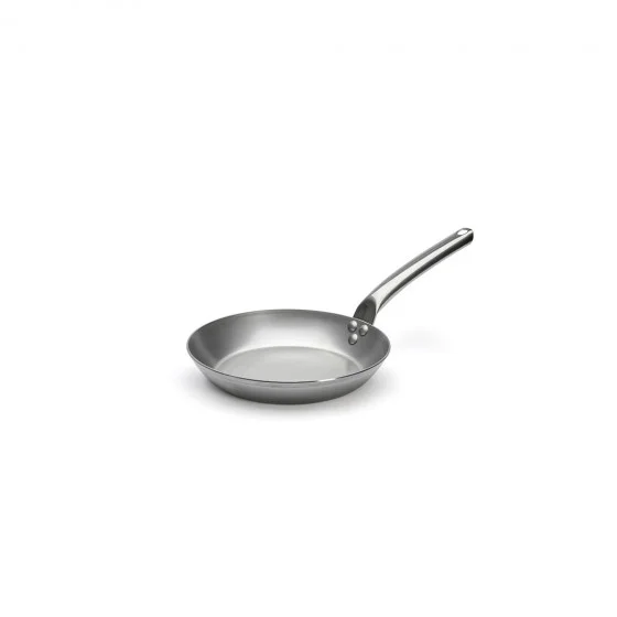 Poêle en acier CARBONE PLUS Ø24cm queue froide