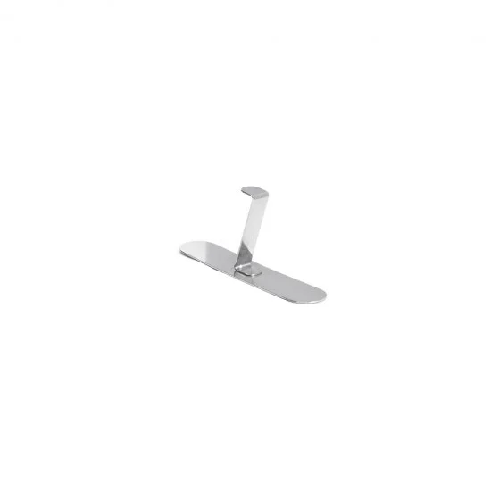 Poussoir lisseur inox pour cercles oblongs L.14cm
