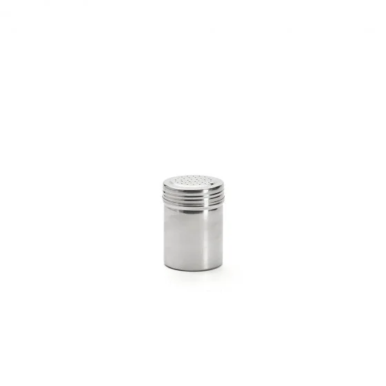 Saupoudreuse inox Ø7x10cm Trous Ø1,5mm