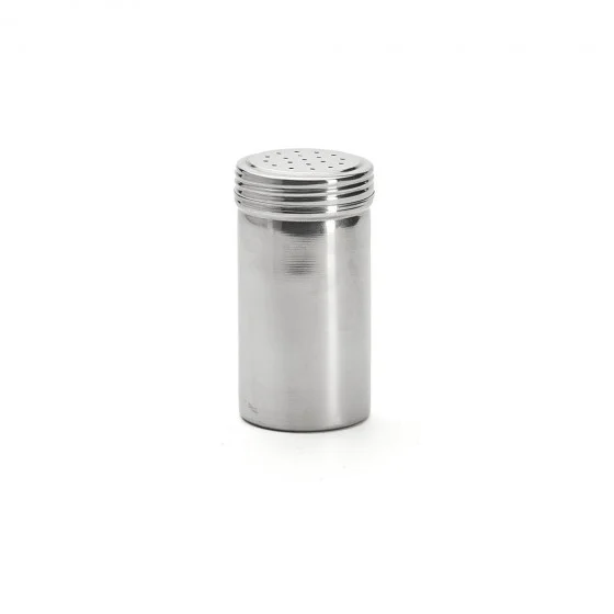 Saupoudreuse inox Ø7x13cm Trous Ø2,5mm