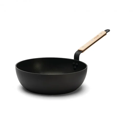 Sauteuse bombée anti-adhésive CHOC B BOIS Ø28cm
