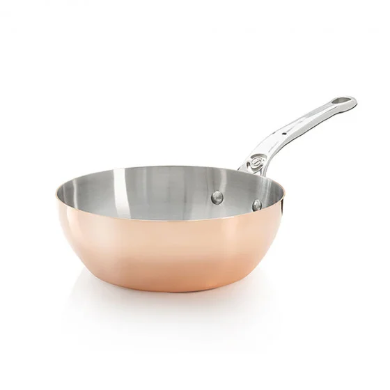 Sauteuse bombée en cuivre INOCUIVRE Ø20cm
