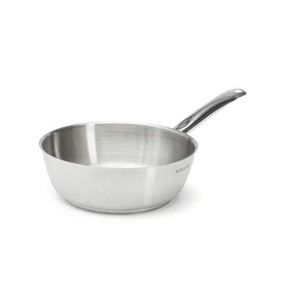 Sauteuse bombée en inox PRIM'APPETY Ø24cm