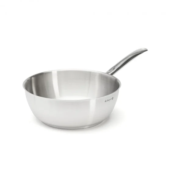 Sauteuse bombée en inox PRIM'APPETY Ø28cm