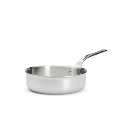 Sauteuse bord droit en inox AFFINITY Ø24cm