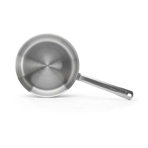 Sauteuse bord droit en inox ALCHIMY Ø24cm
