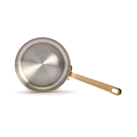 Sauteuse en cuivre INOCUIVRE Ø16cm monture laiton