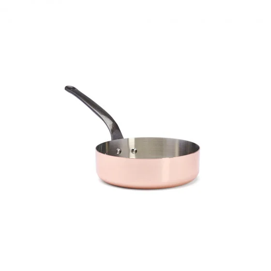 Sauteuse en cuivre INOCUIVRE Ø20cm monture fonte d'acier