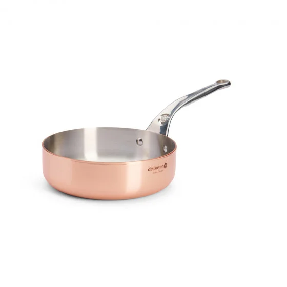 Sauteuse en cuivre INOCUIVRE Ø24cm