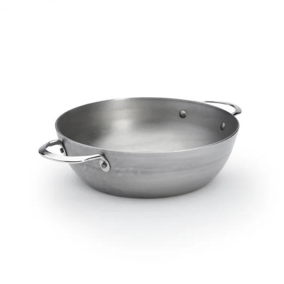 Sauteuse paysanne en acier MINERAL B Ø24cm