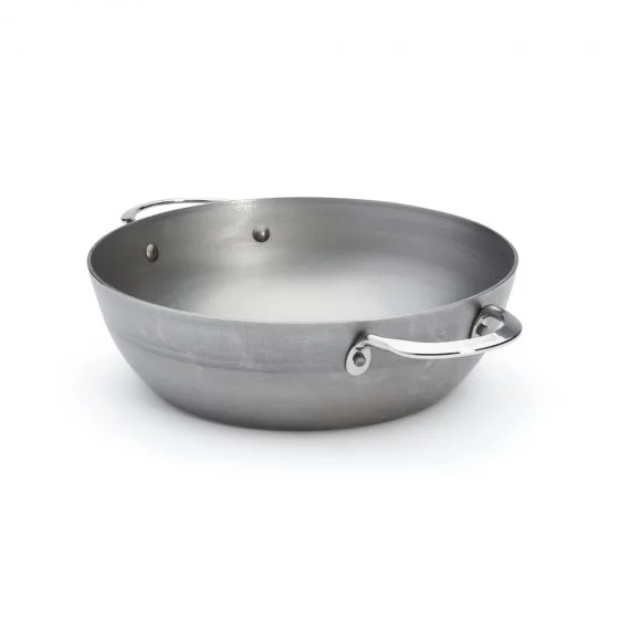 Sauteuse paysanne en acier MINERAL B Ø24cm