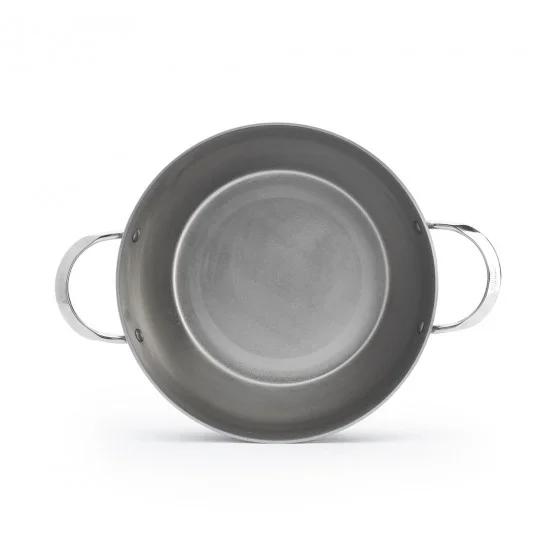 Sauteuse paysanne en acier MINERAL B Ø24cm