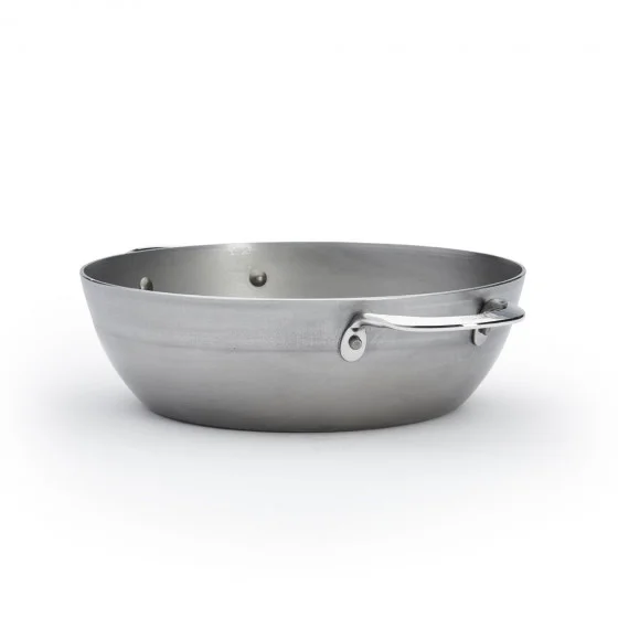 Sauteuse paysanne en acier MINERAL B Ø24cm