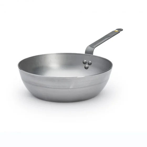 Sauteuse paysanne en acier MINERAL B Ø28cm