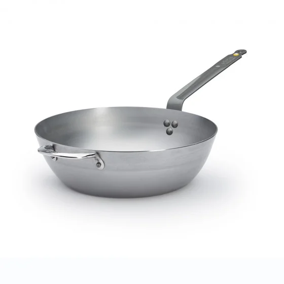 Sauteuse paysanne en acier MINERAL B Ø32cm
