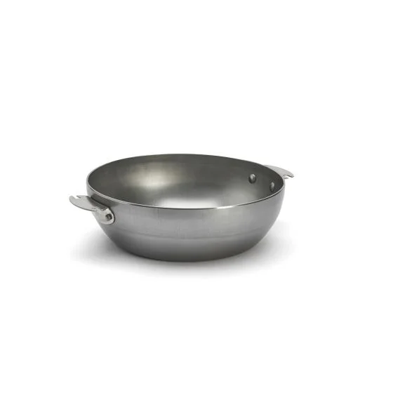 Sauteuse paysanne en acier amovible MINERAL B LOQY Ø24cm