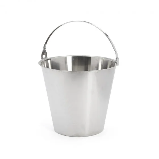 Seau inox sans pied