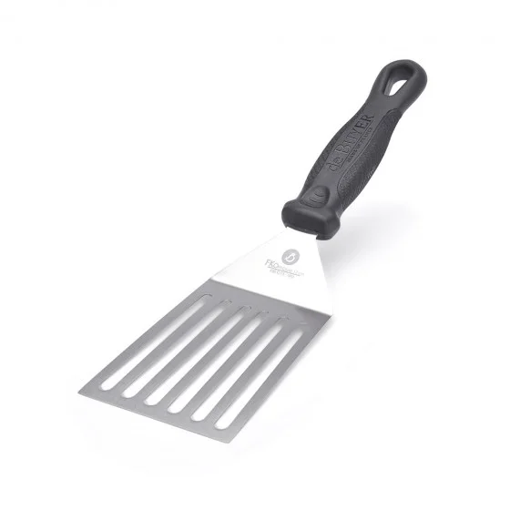Spatule large inox ajourée FKO 12cm