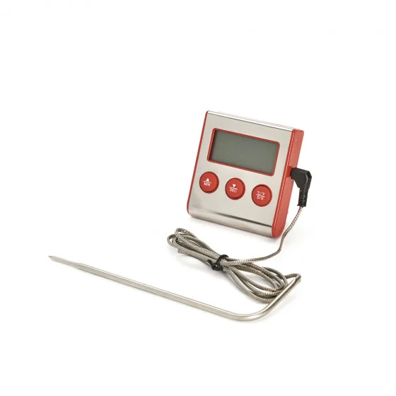 Thermomètre digital à sonde -25°/+250°C avec fonction minuteur
