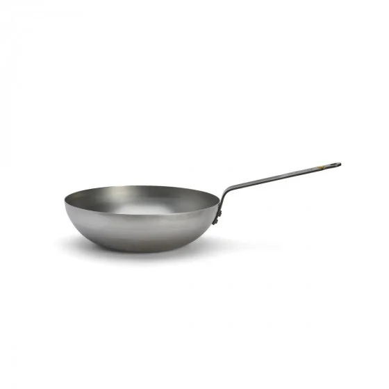 Wok bombé acier carbone MINERAL B Ø24cm