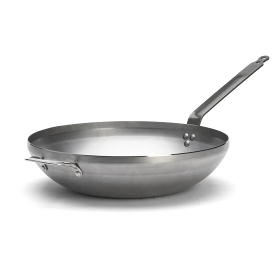 Wok bombé acier carbone MINERAL B Ø40cm